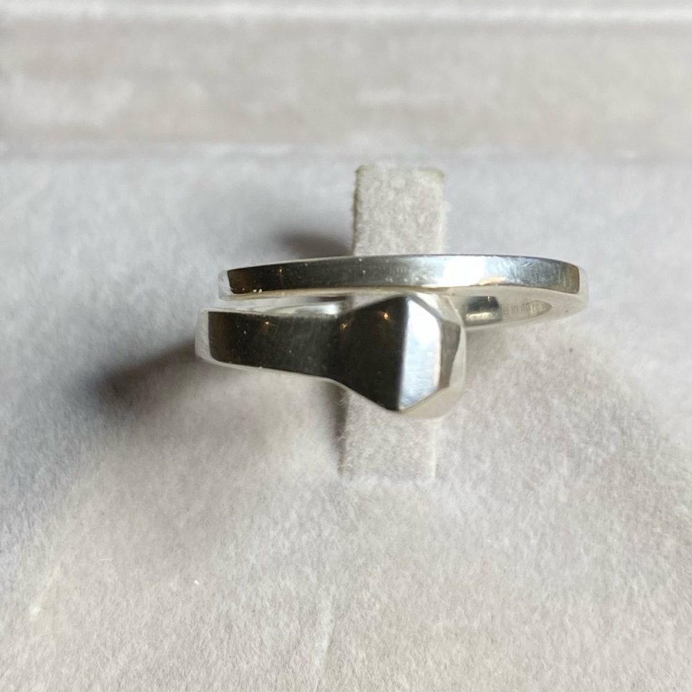 Limited ❤️ sale! Authentic GUCCI Chiodo Nail Ring 925 Sterling Silver US Sz 6.25